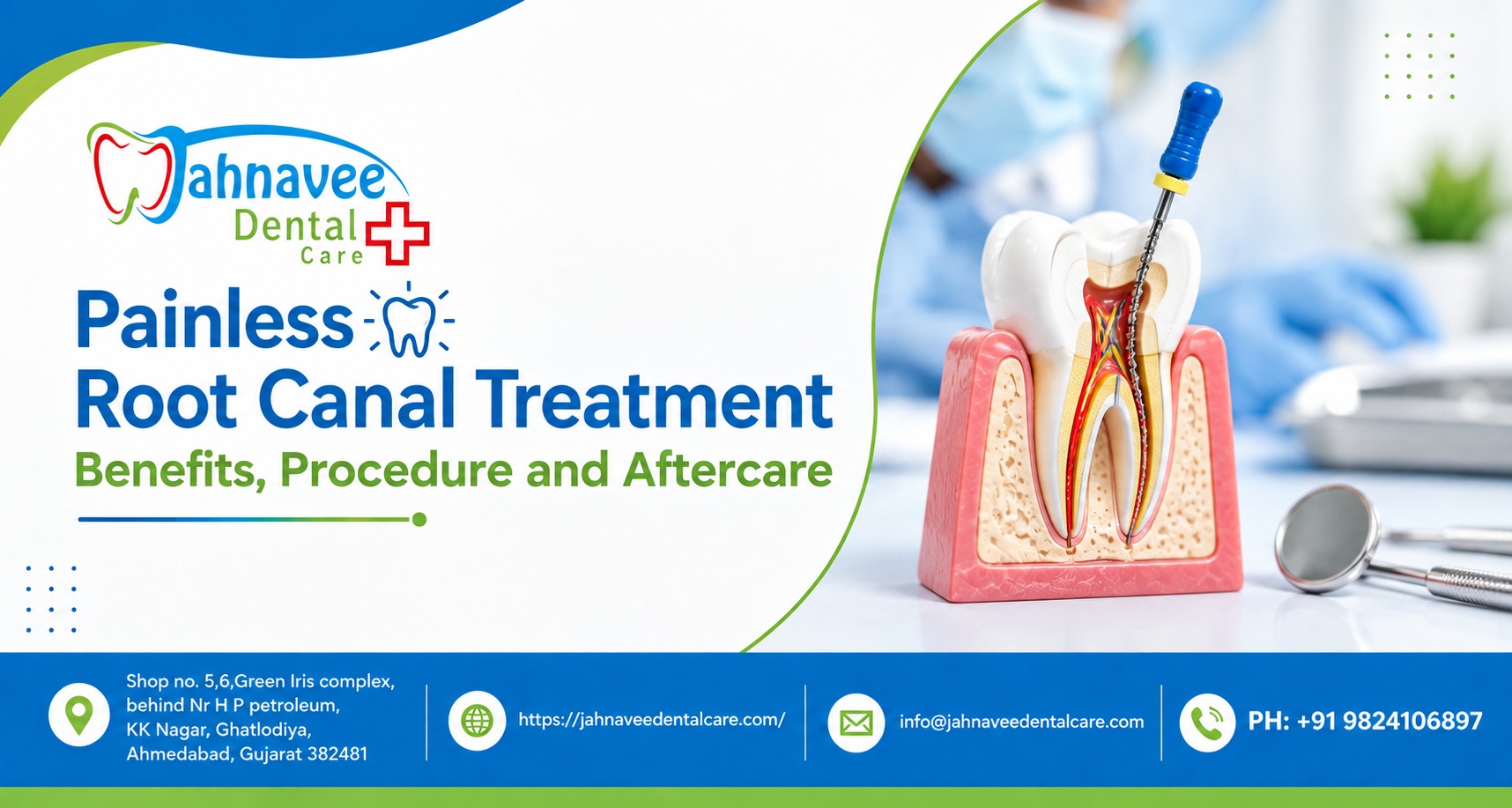 Painless Root Canal Treatment: Benefits, Procedure and Aftercare